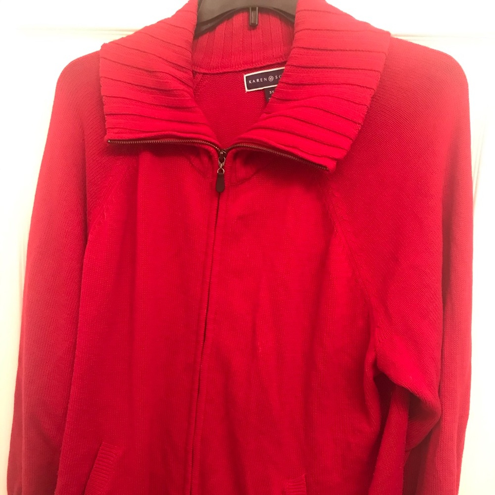 🎁Karen Scott 3X cardigan - Picture 1 of 5